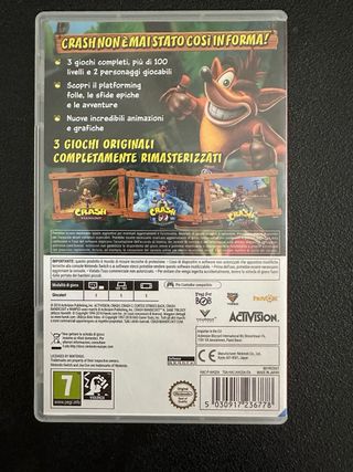 Crash Bandicot NSane Trilogy 