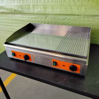🌅CyL- PLANCHA Acero 1/3R 70 cm Eléctrica