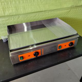 🌅CyL- PLANCHA Acero 1/3R 70 cm Eléctrica