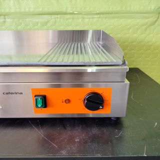 🌅CyL- PLANCHA Acero 1/3R 70 cm Eléctrica