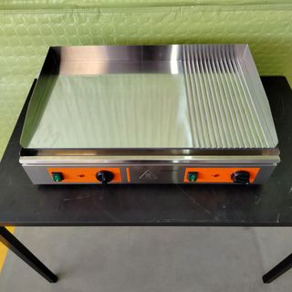 🌅CyL- PLANCHA Acero 1/3R 70 cm Eléctrica