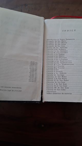 Libro religioso 1969