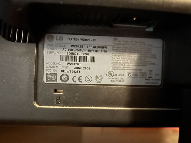 pantalla de otdenador lg