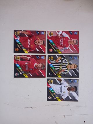 5 Cromos adrenalyn 365
