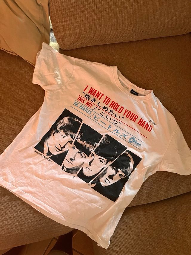 Tshirt Zara con stampa beatles