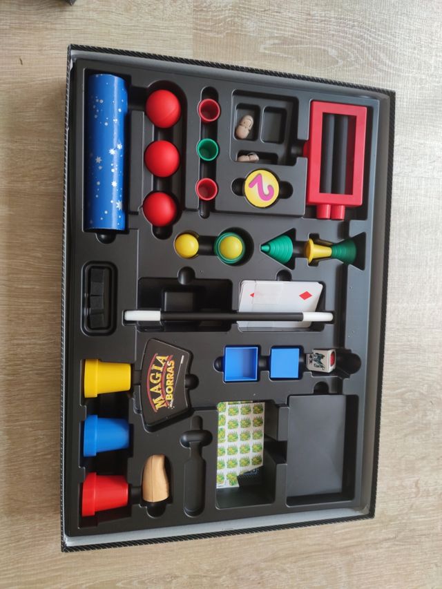 Juego de magia, Magia borras