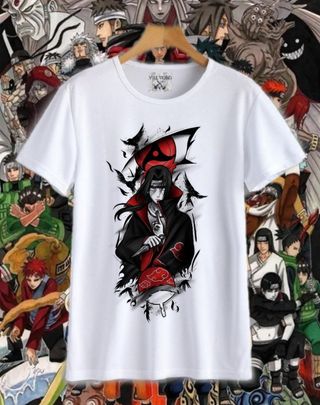 Camisetas Estampadas Itachi uchiha