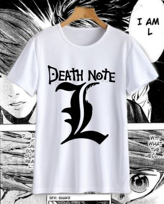 Camisetas Estampadas Death Note