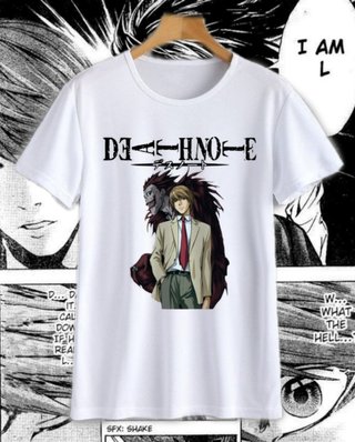 Camisetas Estampadas Death Note