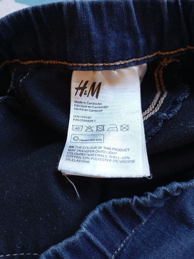 Leggins vaquero niña