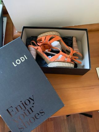 Sandalias tacón Lodi