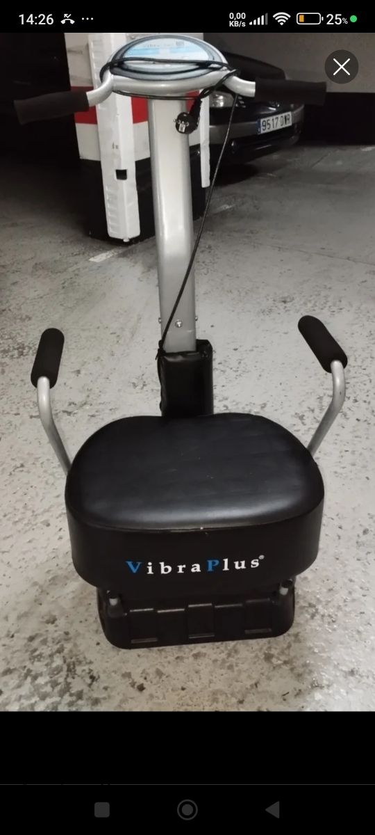 Maquina vibradora de ejercicios