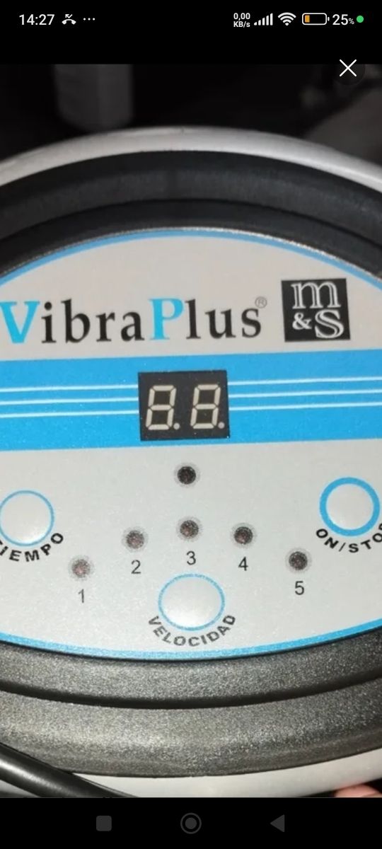 Maquina vibradora de ejercicios