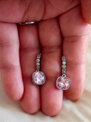 PENDIENTES CIRCONITA ROSA DE FRANCIA