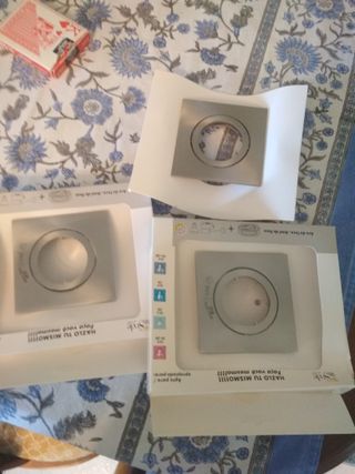 Plafón techo, luces d techo, las 3  once euros