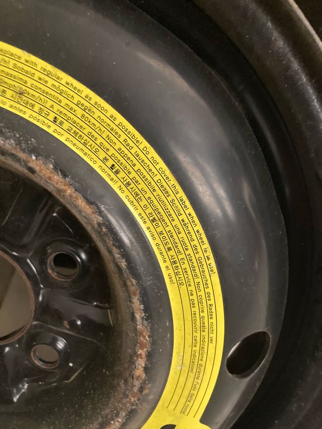 Llanta para rueda de repuesto