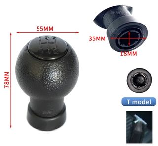 Pomo palanca cambios Suzuki Swift SX4 ALTO 5