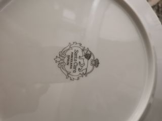 6 Platos llanos Santa Clara