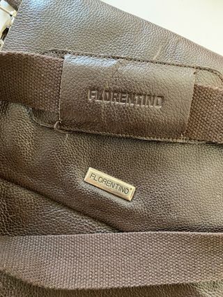 Bolso Florentino de piel marrón