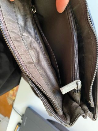 Bolso Florentino de piel marrón