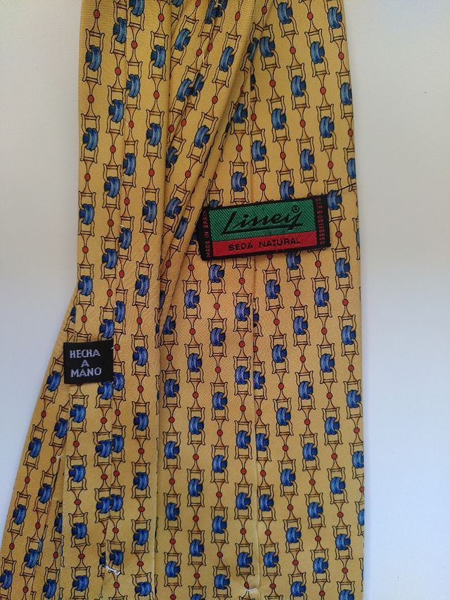 Corbata de seda vintage