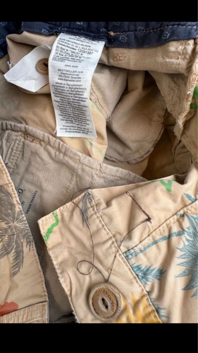 Pantalón Hawaiano Jack & Jones talla M