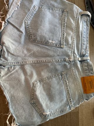 Falda pantalon vaquero stradivarius