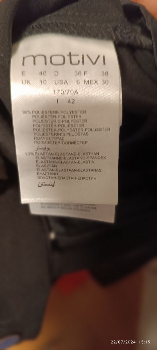 Pantaloni neri Motivi tg. 42 (italiana)