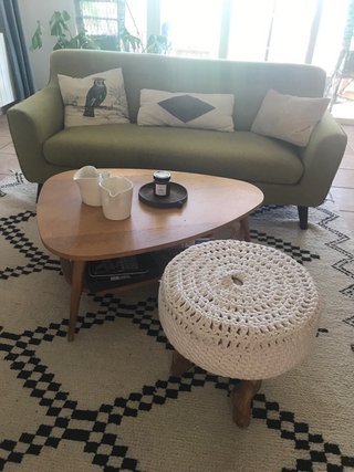 Sofa verde 3 plazas