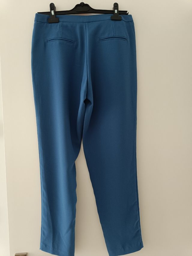 Pantalón de vestir azul