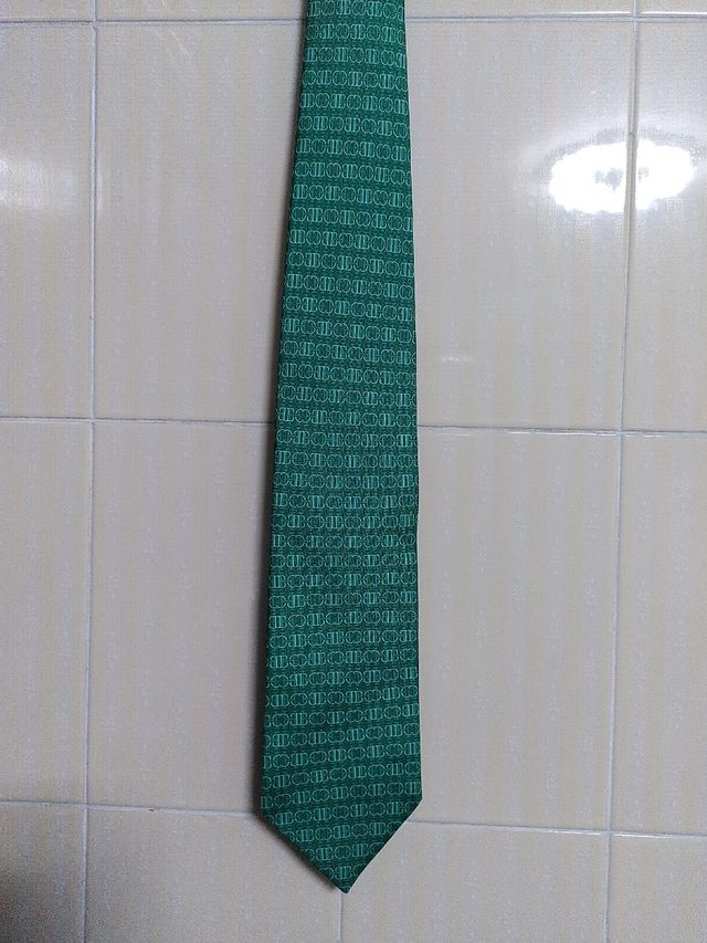 Corbata de seda vintage