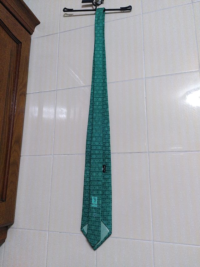 Corbata de seda vintage