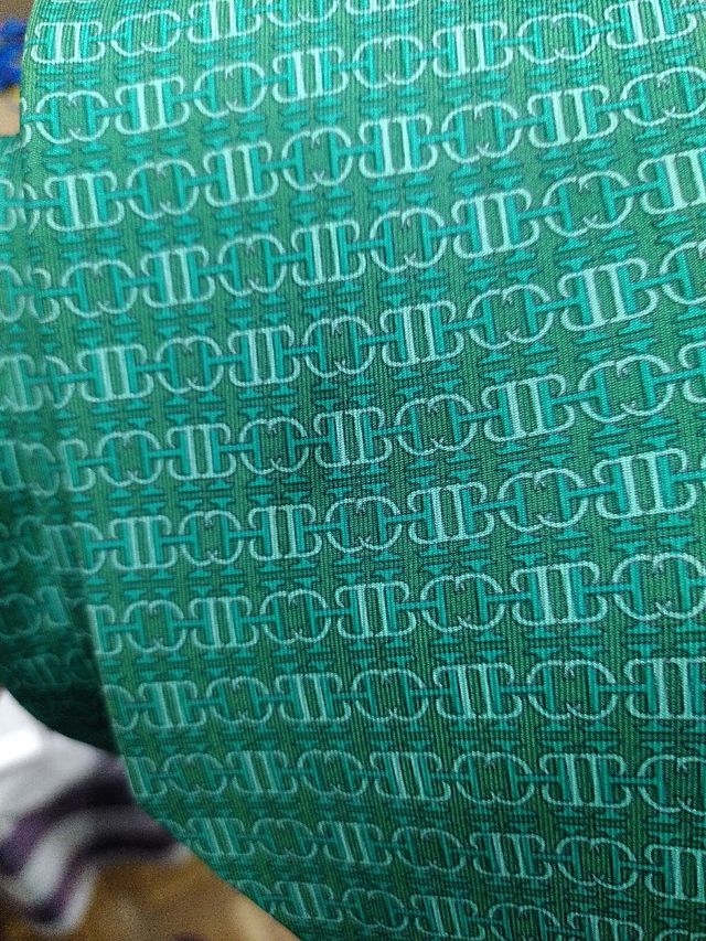 Corbata de seda vintage