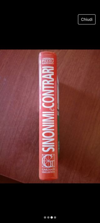 Dizionario dei Sinonimi e contrari