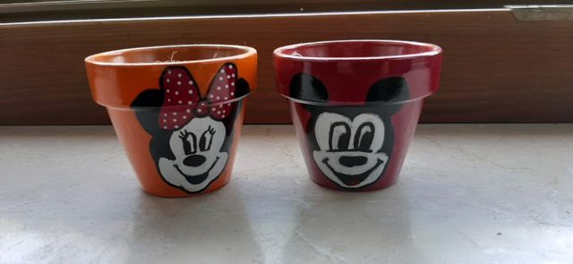 Vasetti Minnie e Topolino 
