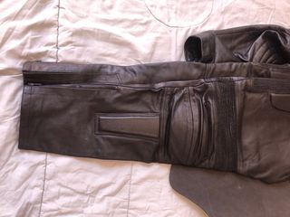 Chaqueta y Pantalon de cuero para Motero