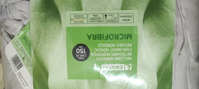 Nórdico . Relleno microfibra 150cm