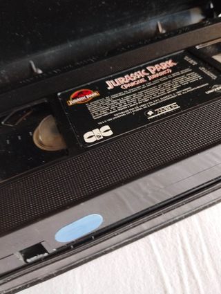 Jurassic Park y Mundo Perdido (VHS)