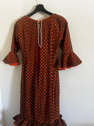 Traje Flamenca perforado