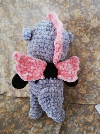 Amigurumi draghetto in ciniglia 