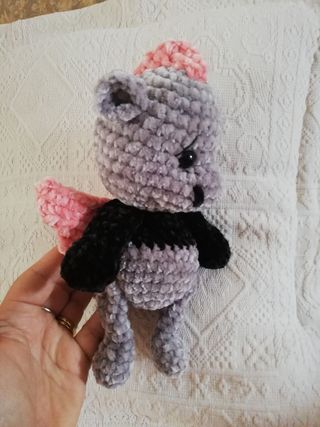 Amigurumi draghetto in ciniglia 