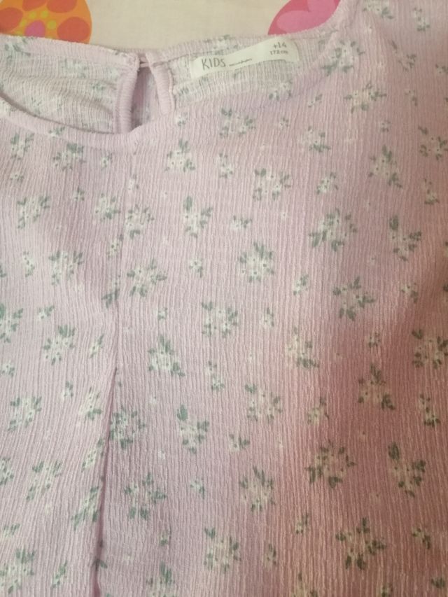 Conjunto de verano para niña morado