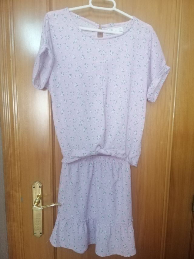 Conjunto de verano para niña morado