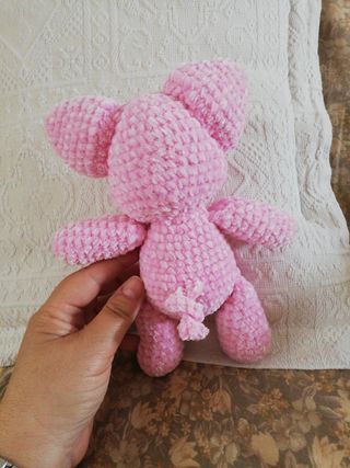 Amigurumi porcellino in ciniglia 