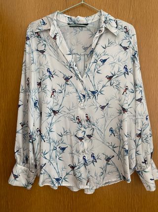 Blusa, camisa Zara, talla s, excelente estado