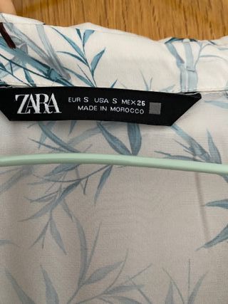 Blusa, camisa Zara, talla s, excelente estado