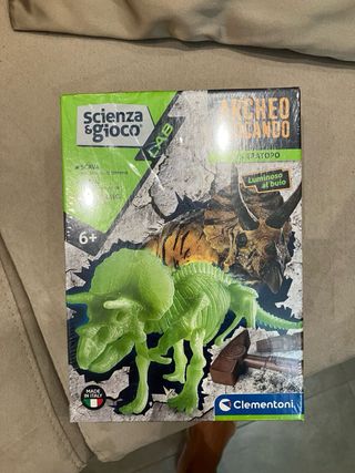 Archeogiocando triceratopo clementoni