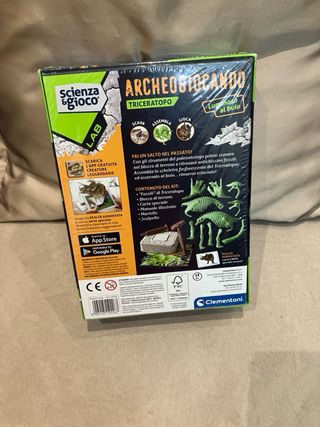 Archeogiocando triceratopo clementoni