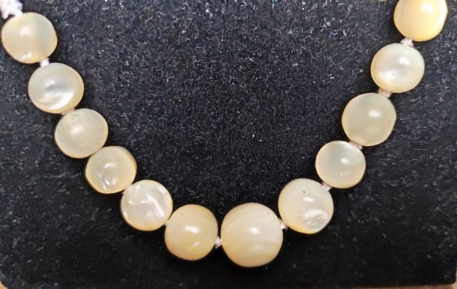 Collana Perle in Madreperla degradante