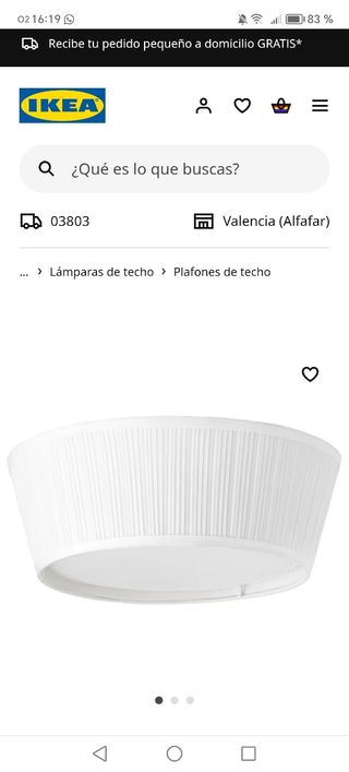 Plafon ikea